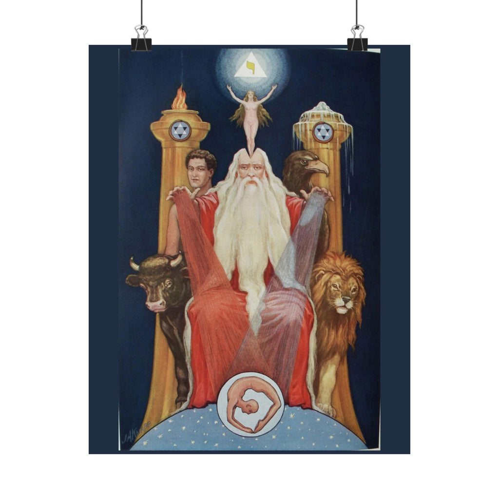 J. Augustus Knapp 'The Ancient of Ancients' Poster