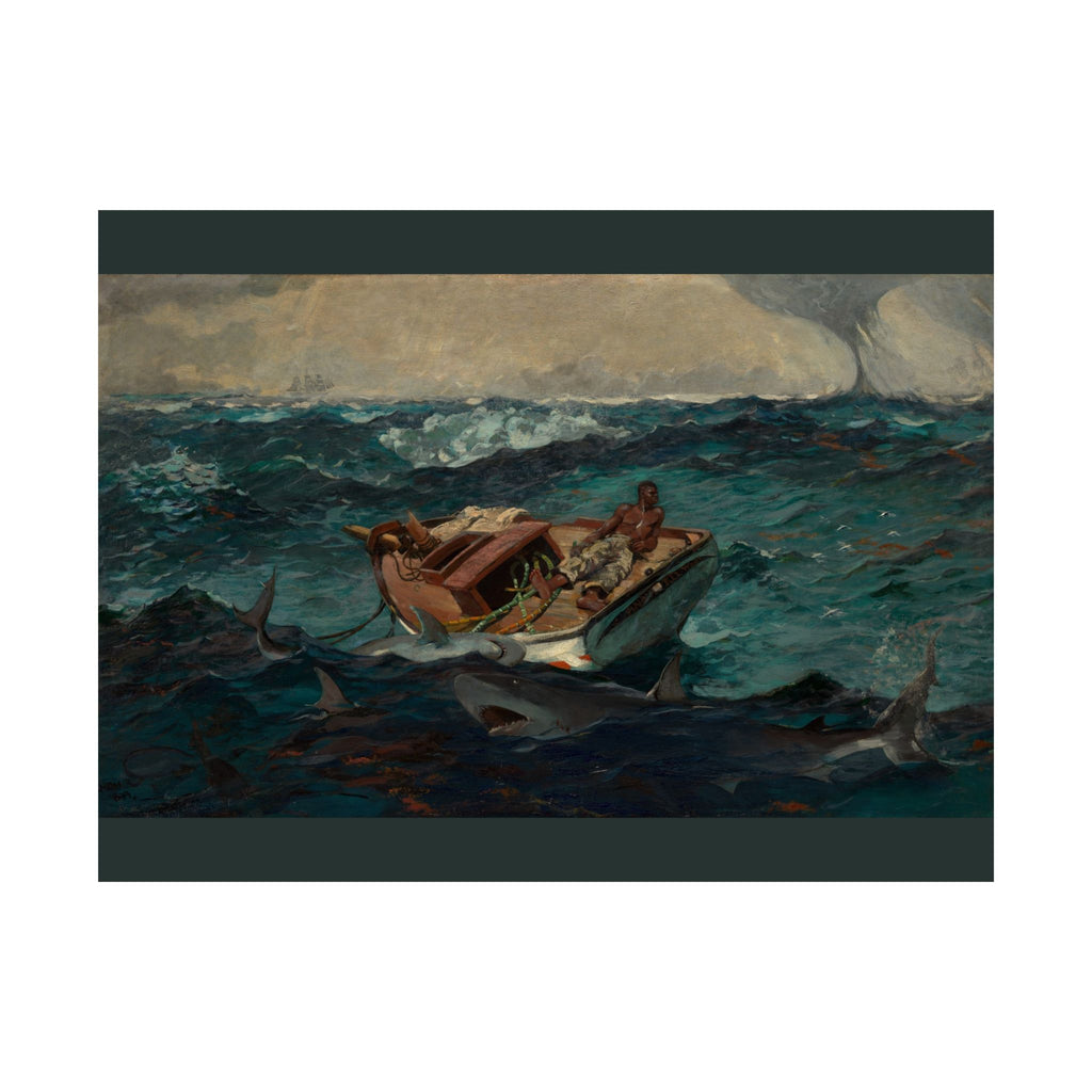 Winslow Homer 'The Gulf Stream' Poster