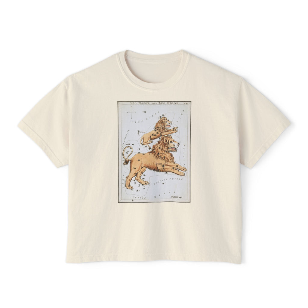 Leo Zodiac Boxy Tee