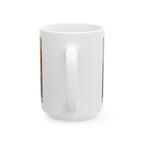 The Sun tarot card mug, Rider-Waite-Smith design, ceramic 11oz/15oz, view 6