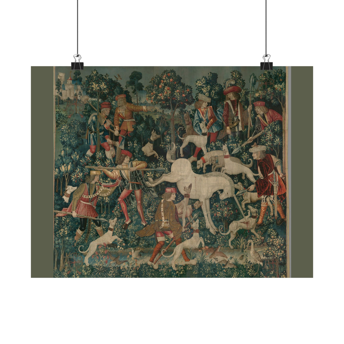 The Unicorn Defends Himself Poster