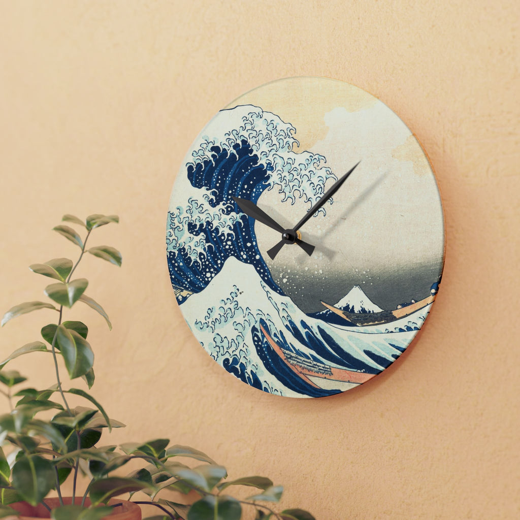 Hokusai 'The Great Wave off Kanagawa' Wall Clock