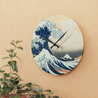 Hokusai 'The Great Wave off Kanagawa' Wall Clock