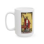 The Magician tarot card mug, Rider-Waite-Smith design, ceramic 11oz/15oz, view 4