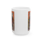 The Emperor tarot card mug, Rider-Waite-Smith design, ceramic 11oz/15oz, view 5