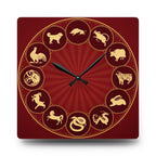 Chinese Zodiac Wall Clock