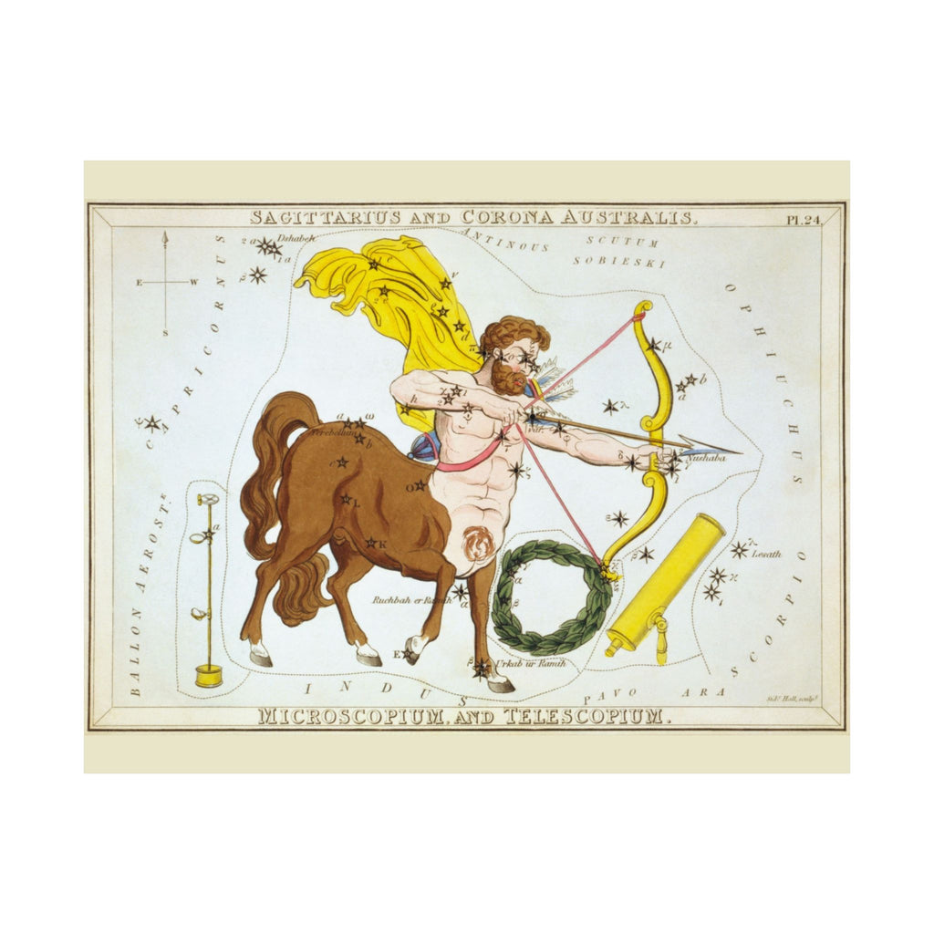 Sidney Hall 'Sagittarius' Poster