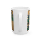 Ogata Kōrin 'Irises at Yatsuhashi' Mug