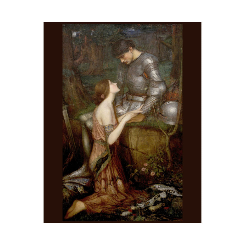 John William Waterhouse 'Lamia and the Soldier' Poster