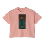 Circe's Scorn Boxy Tee in Peachy