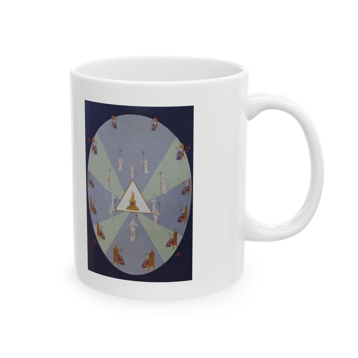 The Zodiacal Egg Mug