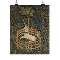 The Unicorn Rests in a Garden Poster