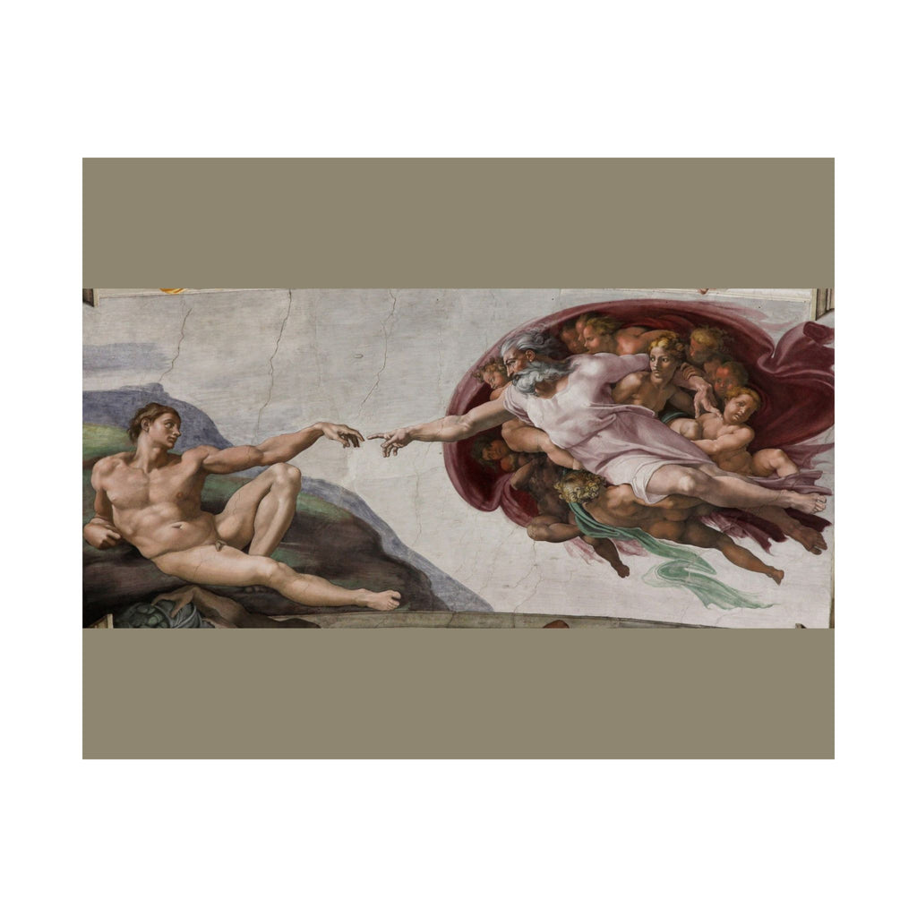 Michelangelo 'The Creation of Adam' Poster
