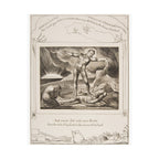 William Blake 'Satan Smiting Job with Boils' Poster