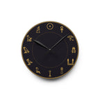 Egyptian Hieroglyphs Wall Clock