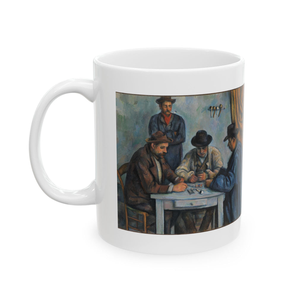 The Card Players Mug