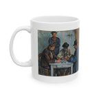 The Card Players Mug