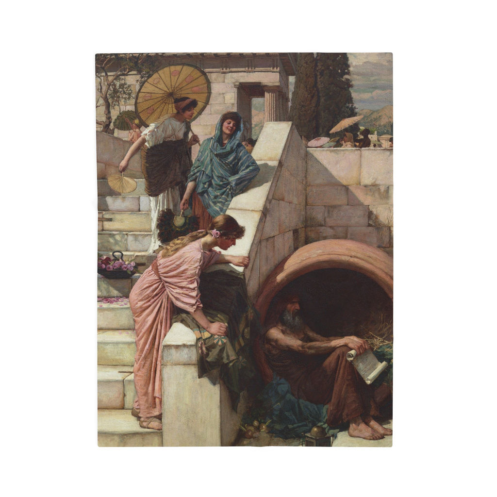 Diogenes Velveteen Plush Blanket