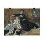 Pierre-Auguste Renoir 'Madame Georges Charpentier and Her Children' Poster