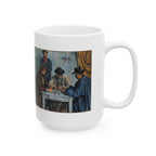 The Card Players Mug