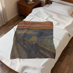 The Scream Velveteen Plush Blanket
