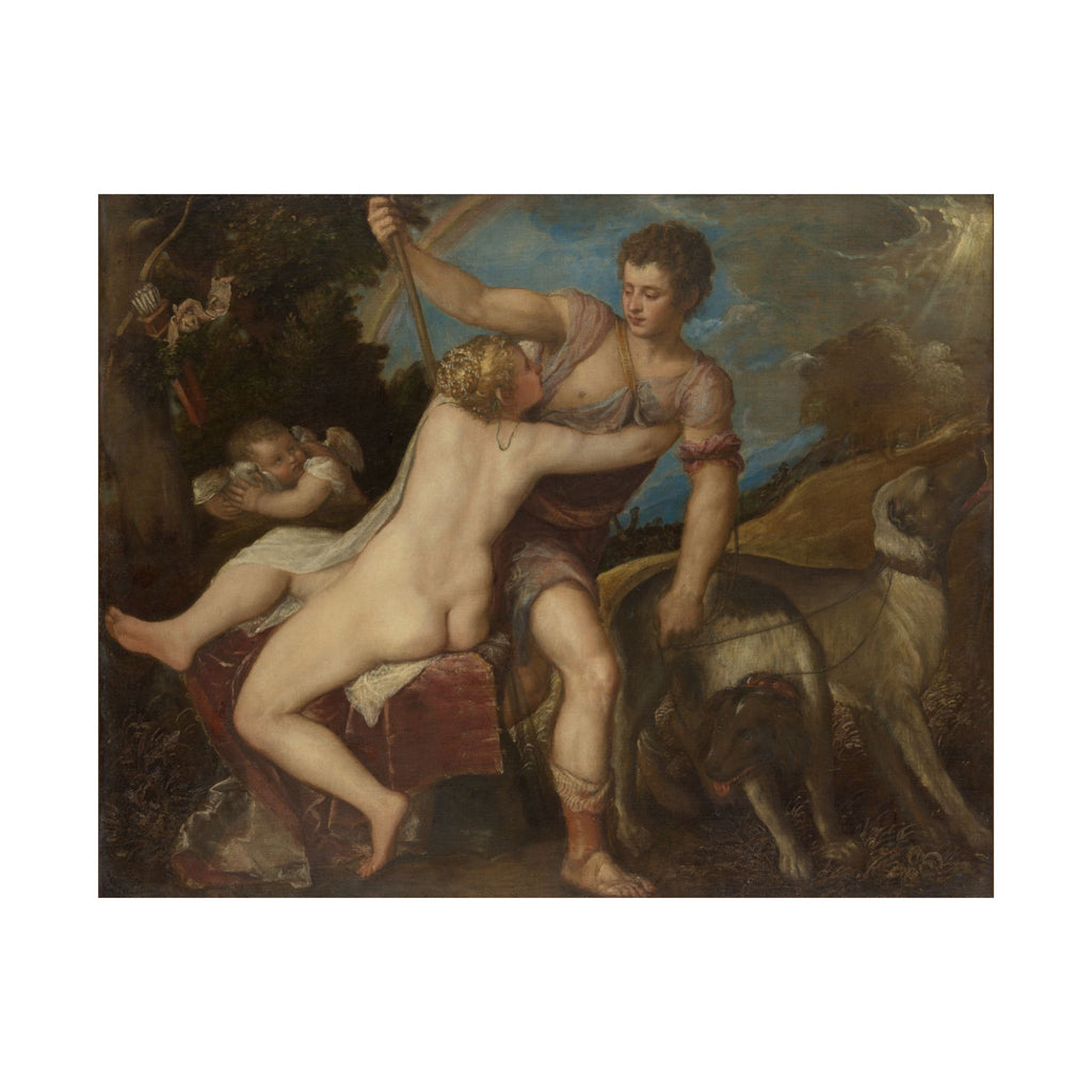 Titian 'Venus and Adonis' Poster