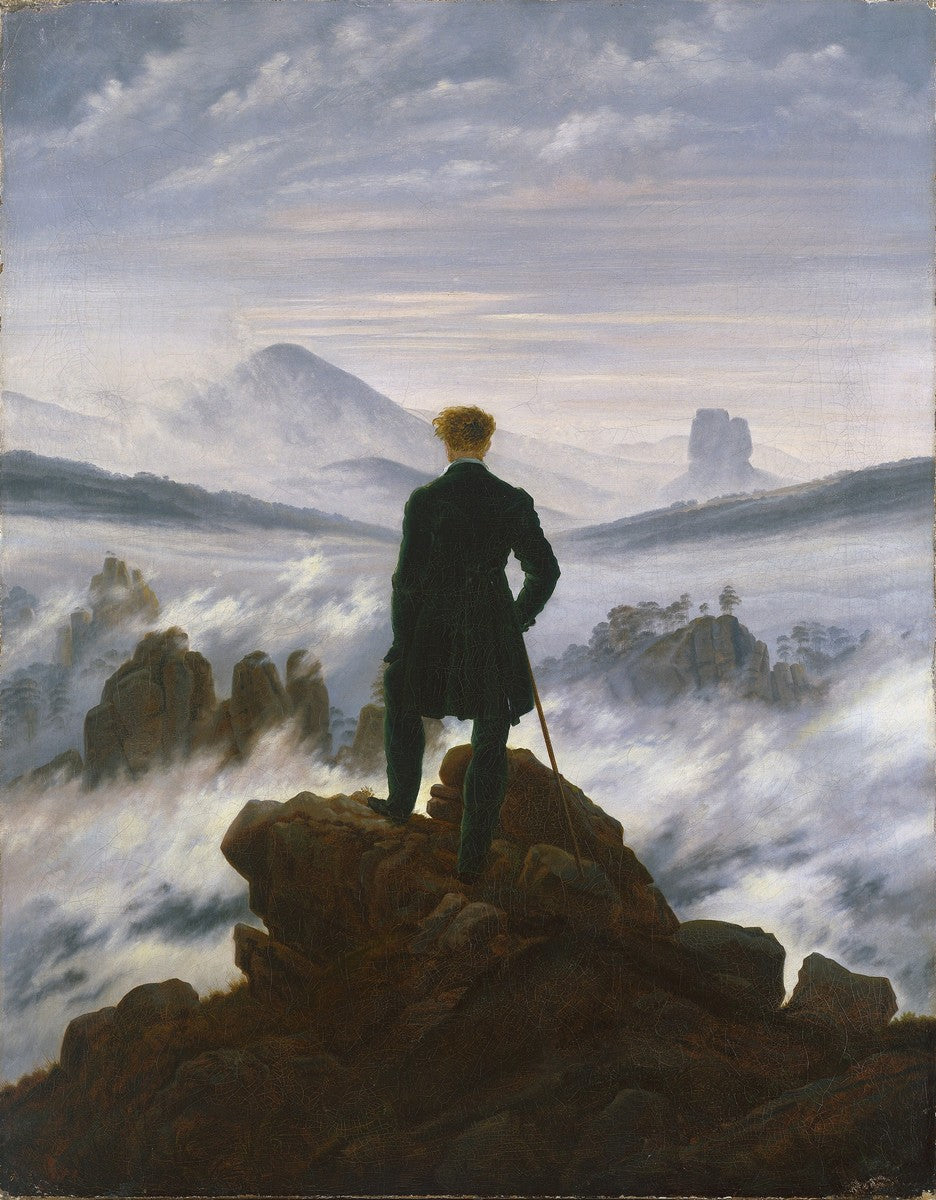 Wanderer above the Sea of Fog (original artwork)