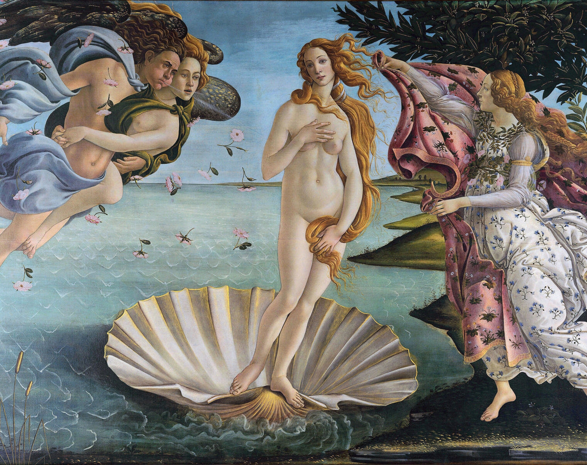 The Birth of Venus original artwork