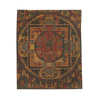 Chakrasamvara Mandala Velveteen Plush Blanket