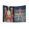 Ancient of Ancients and Grand Man of the Zohar Wall Tapestry: Kabbalah Diptych