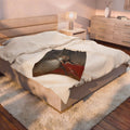 Antoine Laurent Lavoisier and Marie Anne Lavoisier Velveteen Plush Blanket
