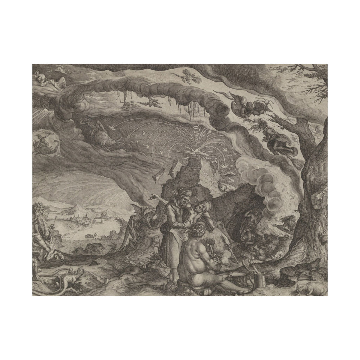Andries Stock 'Witches Preparing for Sabbath' Poster