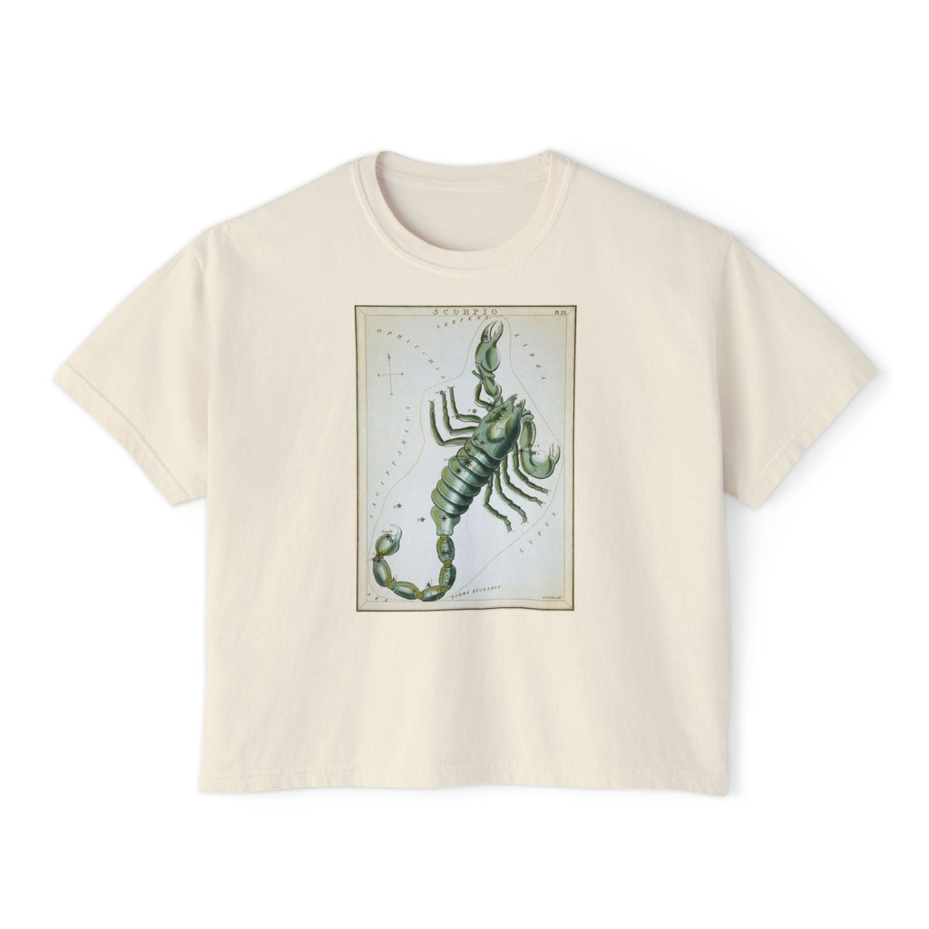Scorpio Zodiac Boxy Tee