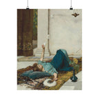 John William Waterhouse 'It's Sweet Doing Nothing' Poster