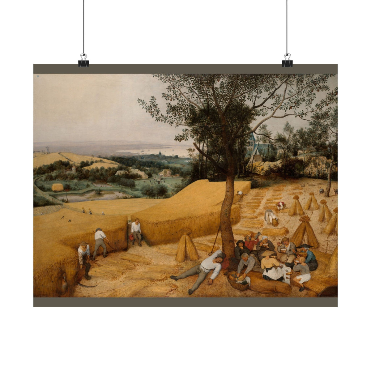 Pieter Bruegel the Elder 'The Harvesters' Poster