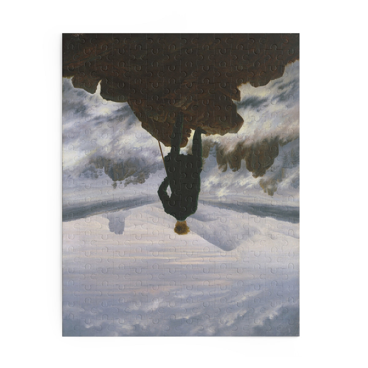 Caspar David Friedrich 'Wanderer above the Sea of Fog' Jigsaw Puzzle