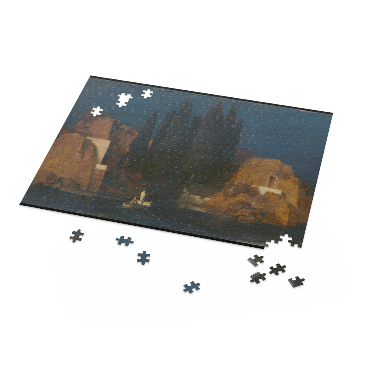 Arnold Böcklin 'Island of the Dead' Jigsaw Puzzle