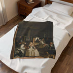 Las Meninas Velveteen Plush Blanket