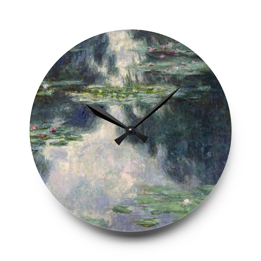 Claude Monet 'Water Lilies' Wall Clock