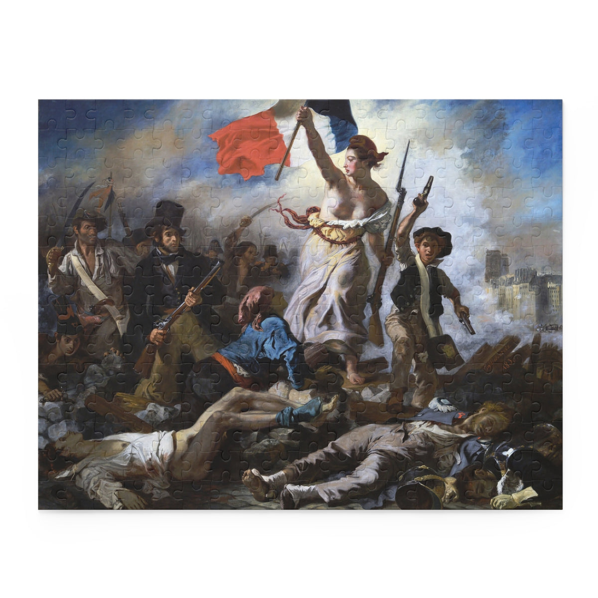 Eugène Delacroix 'Liberty Leading the People' Jigsaw Puzzle