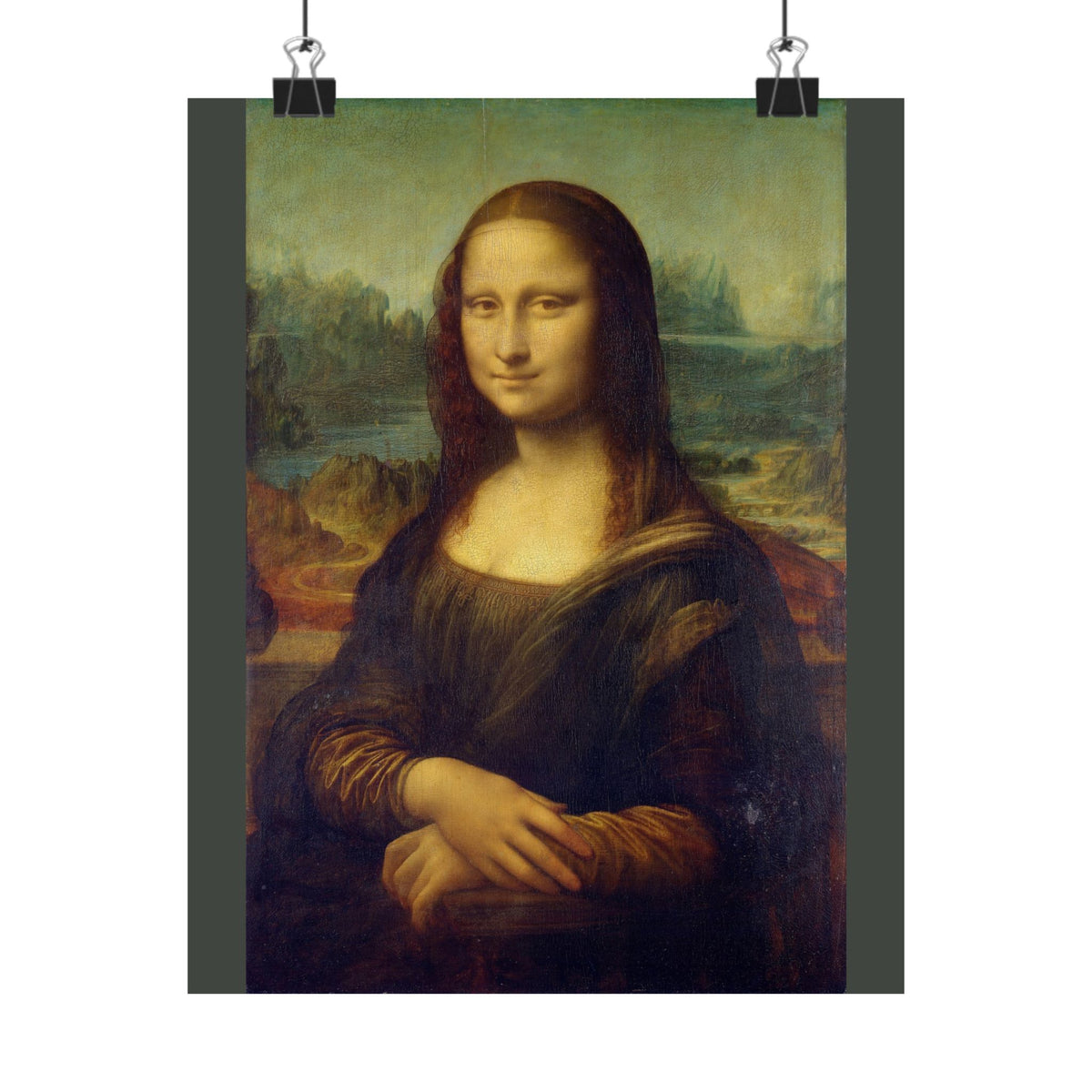 Leonardo da Vinci 'Mona Lisa' Poster