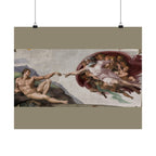 Michelangelo 'The Creation of Adam' Poster