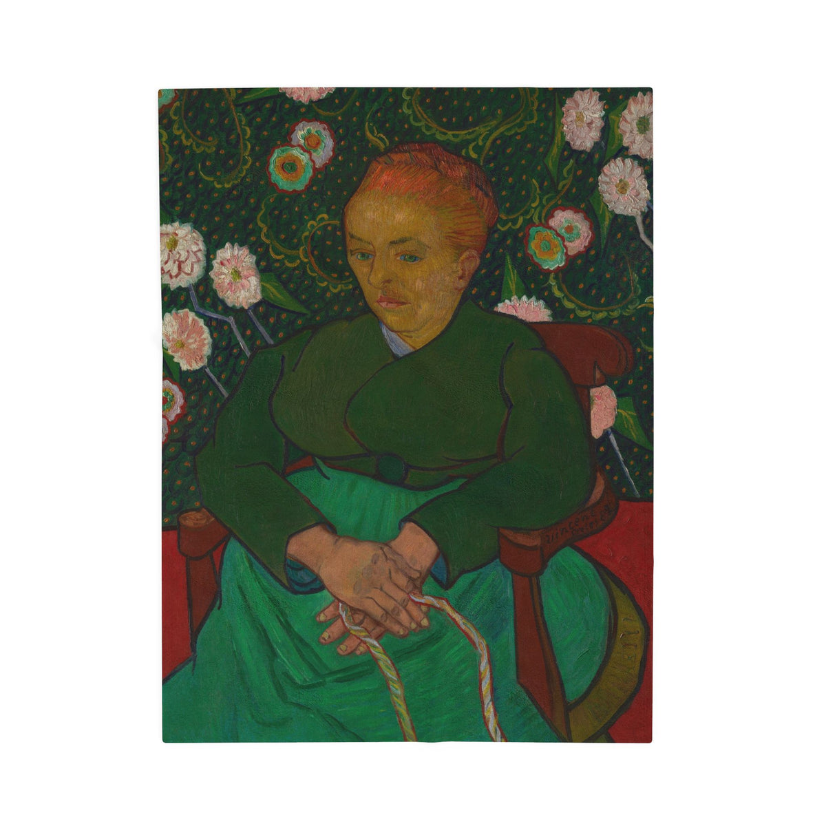 La Berceuse Velveteen Plush Blanket