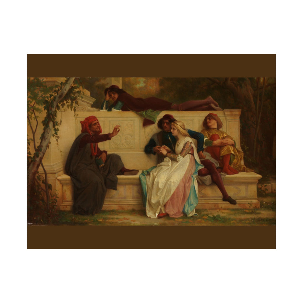 Alexandre Cabanel 'Florentine Poet' Poster