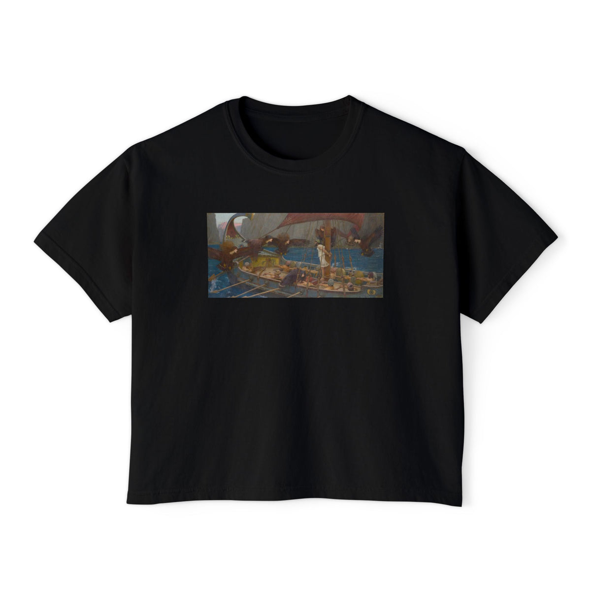 Ulysses and the Sirens Boxy Tee