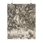 Albrecht Dürer 'Saint Michael Fighting the Dragon' Poster