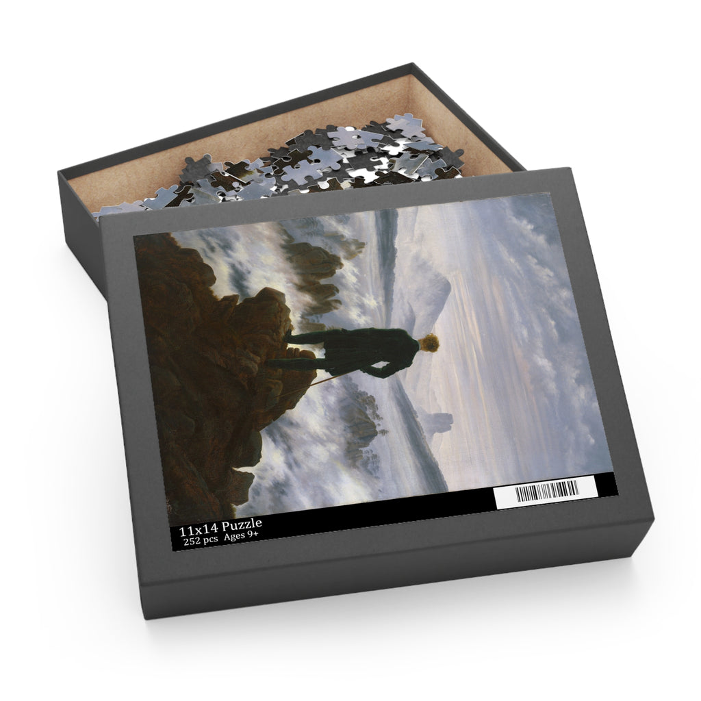 Caspar David Friedrich 'Wanderer above the Sea of Fog' Jigsaw Puzzle
