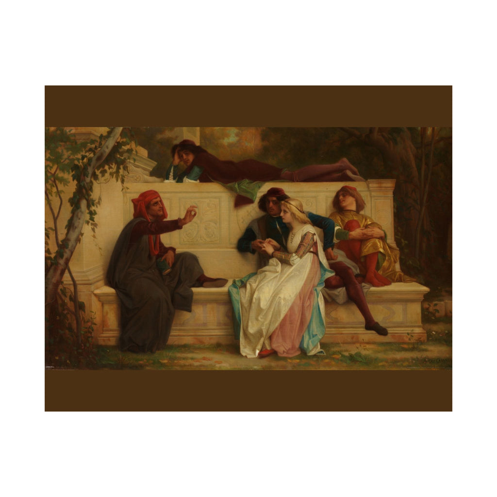 Alexandre Cabanel 'Florentine Poet' Poster
