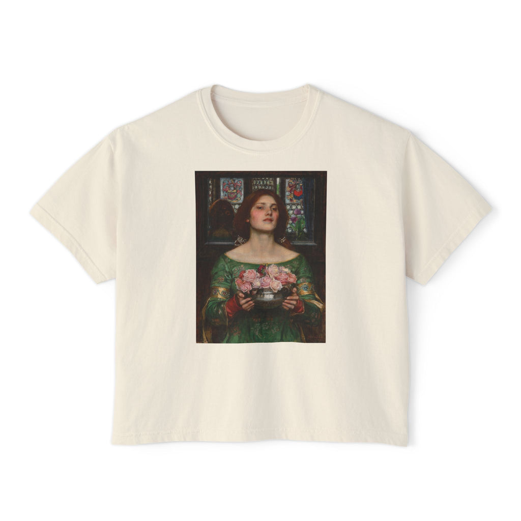 Gather Ye Rosebuds Boxy Tee