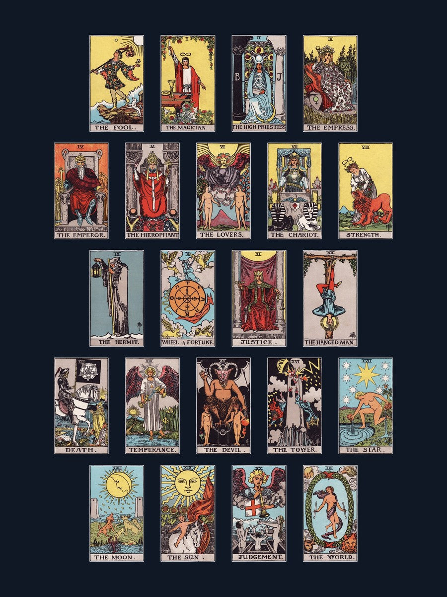 Major Arcana Tarot (pattern artwork)